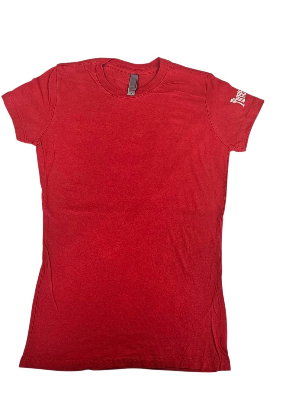 Next Level Apparel Bright Red Short Sleeve Tee Size Medium